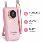 MelodySusie SM330G brezžični brusilnik za nohte – 35.000 RPM ROZA