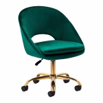 4Rico Vrtljivi stol QS-MF18G Zelena